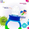Alimentador Infantil Lolly + de 6 Meses Azul 