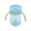 Copo de Transição Lolly Oceano 360 +8 meses Antivazamento Azul 330ml 1 Unidade Copo de Transição Lolly Oceano 360 +8 meses Antivazamento Azul 330ml 1 Unidade