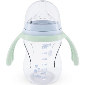 Mamadeira Nature Lolly Alça Áurea Fluxo 2 Masculino 250ml