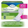 Absorvente Tena Lady DisCreme Normal 8Un