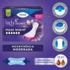 Absorvente Para Incontinência Urinária Tena Lady Discreet Maxi Night 6 Unidades