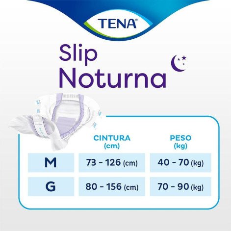 Fralda Tena Slip Noturna Com 7 Unidades Tamanho G Fralda Tena Slip Noturna Com 7 Unidades Tamanho G