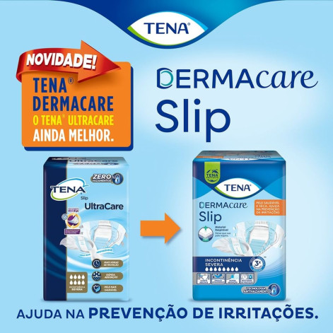 Fralda Geriátrica Tena Dermacare Slip M 16 unidades Fralda Geriátrica Tena Dermacare Slip M 16 unidades