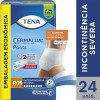 Roupa Íntima Descartável Tena Dermacare Pants Incontinência Urinária Severa P/M 24 Unidades
