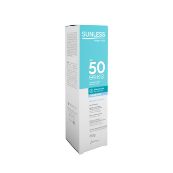 Protetor Solar Facial Sem Cor FPS50 Sunless 60g