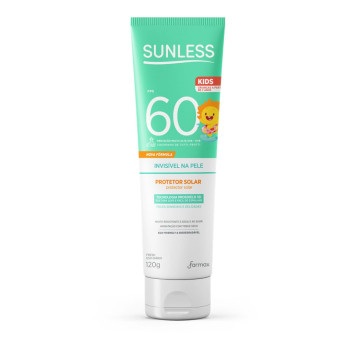 Protetor Solar Corporal FPS60 Sunless Kids 120g