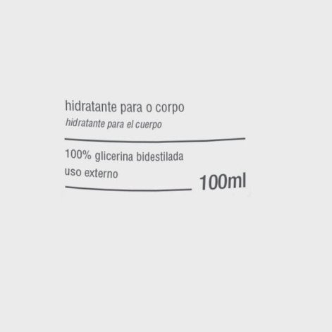 Glicerina Pura Farmax 100ml Bidestilada Hidratante Corporal