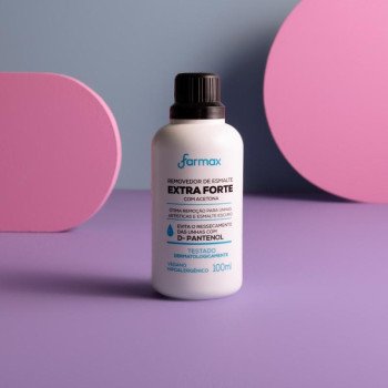 Removedor de Esmalte Extra Forte Farmax 100ml