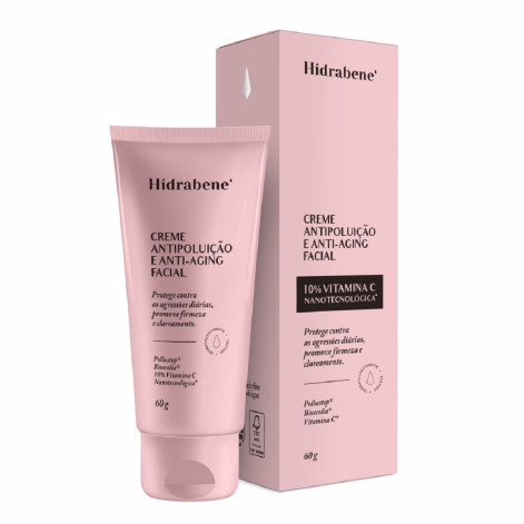 Creme Facial Hidrabene Antipoluição e Anti-Aging 60g Creme Facial Hidrabene Antipoluição e Anti-Aging 60g