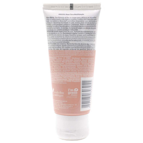 Base Multifunção Anasol Clareador e Bioprotetor FPS60 Média 60g Base Multifunção Anasol Clareador e Bioprotetor FPS60 Média 60g