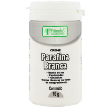 Creme Parafina Branca Pronatus 70g