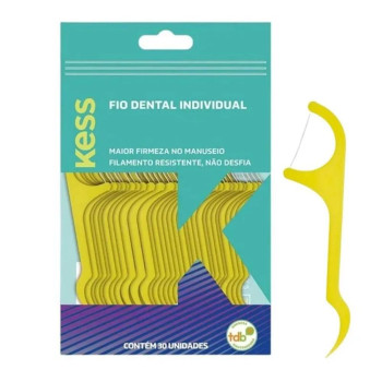 Fio Dental Kess Flosser Individual - 30 Unidades