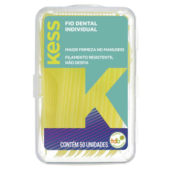 Fio Dental Individual Pote - Kess Fio Dental Individual Pote - Kess