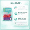 Mini Escova Interdental Kess Cabeça Cilíndrica Extrafina - Ø 3mm 6un Cód. 2005 Mini Escova Interdental Kess Cabeça Cilíndrica Extrafina - Ø 3mm 6un Cód. 2005