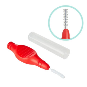 Mini Escova Interdental Kess Cabeça Cilíndrica Extrafina - Ø 3mm 6un Cód. 2005 Mini Escova Interdental Kess Cabeça Cilíndrica Extrafina - Ø 3mm 6un Cód. 2005