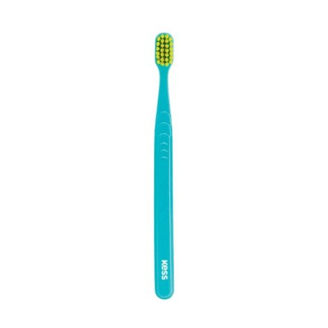 Escova Dental Extra Macia Kess Pro Pocket Belliz Verde Água