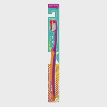 Escova Dental Basic Action Macia Kess com 1 Unidade Escova Dental Basic Action Macia Kess com 1 Unidade