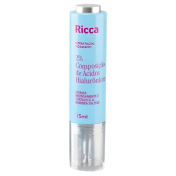 Serum Facial Hidratante Ricca Acido Hialuronico 15ml