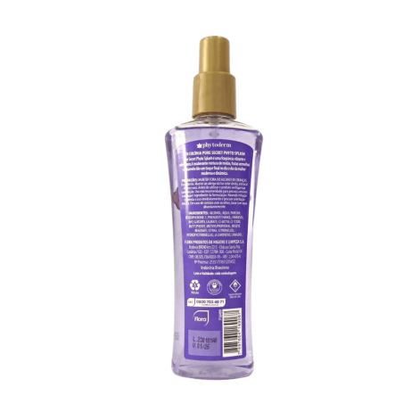 Colônia Phytoderm Pure Secret Body Splash 200ml