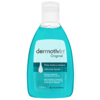 Dermotivin Sabonete Líquido Original 120ML