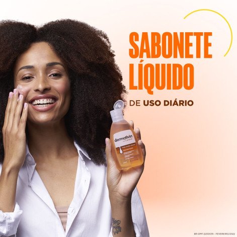 Sabonete Líquido Dermotivin Oil Control 120ML