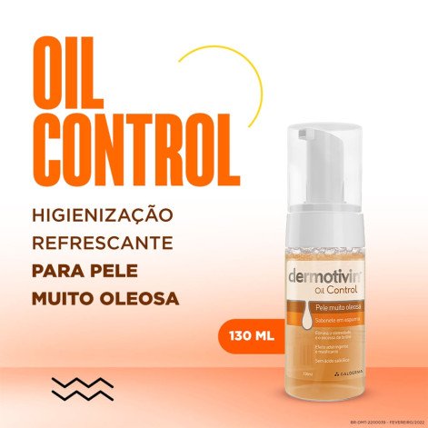 Sabonete Líquido Dermotivin Contr Foam 130ML