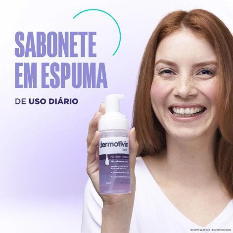Dermotivin Soft Sabonete Espuma 130ML