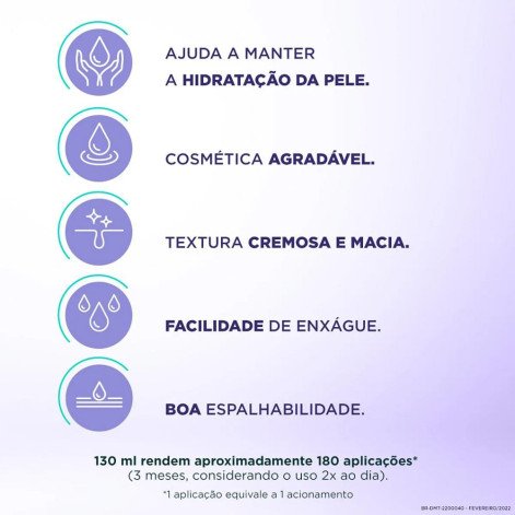 Dermotivin Soft Sabonete Espuma 130ML