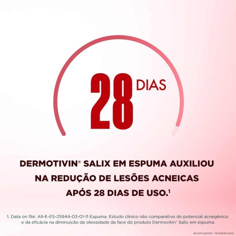 Espuma De Limpeza Dermotivin Salix 130ML Espuma De Limpeza Dermotivin Salix 130ML