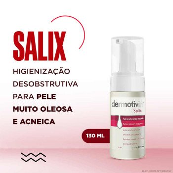 Espuma De Limpeza Dermotivin Salix 130ML Espuma De Limpeza Dermotivin Salix 130ML