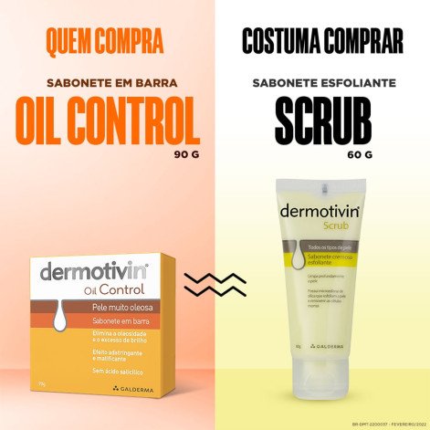 Dermotivin Sabonete Control 90G