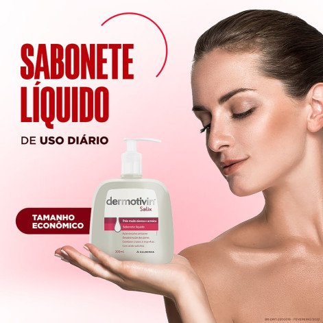 Sabonete Líquido Dermotivin Salix 300ML
