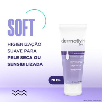 Sabonete Líquido Dermotivin Soft 70ML