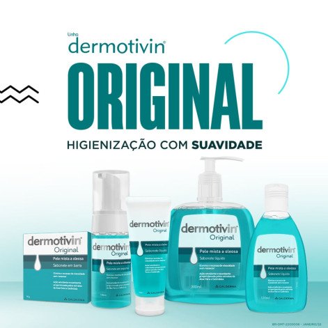 Dermotivin Sabonete Líquido Original 70ML Dermotivin Sabonete Líquido Original 70ML