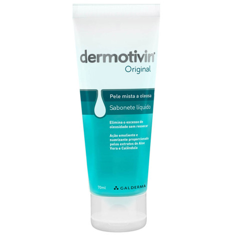 Dermotivin Sabonete Líquido Original 70ML Dermotivin Sabonete Líquido Original 70ML