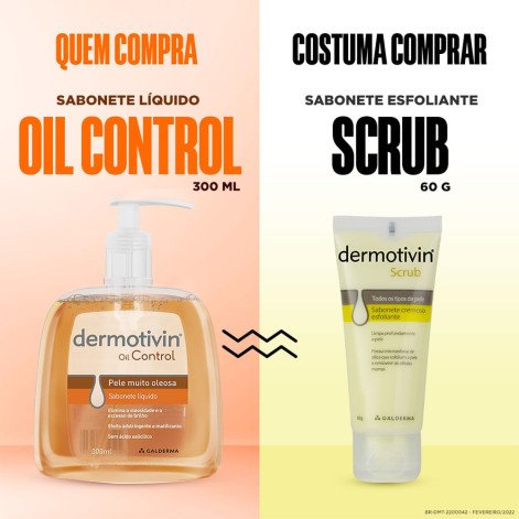 Sabonete Líquido Dermotivin Control 300ML Sabonete Líquido Dermotivin Control 300ML