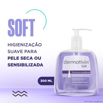Sabonete Liquido Dermotivin Soft 300ML