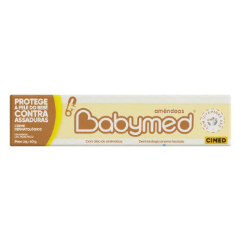 Creme Preventivo de Assaduras Babymed Amêndoas 40g