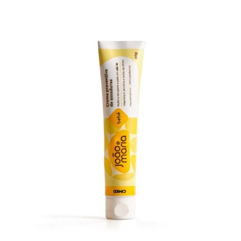 Creme Preventivo de Assaduras João e Maria Cimed desde o nascimento 40g Creme Preventivo de Assaduras João e Maria Cimed desde o nascimento 40g