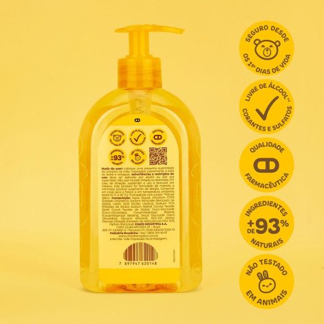 Sabonete Líquido Infantil João e Maria Bebê Glicerina 400ml Sabonete Líquido Infantil João e Maria Bebê Glicerina 400ml