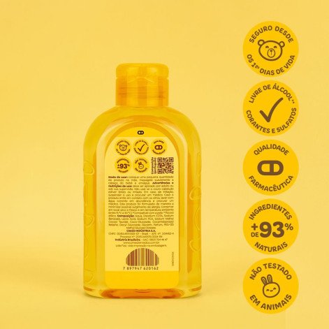 Shampoo Infantil João e Maria Bebê Glicerina 200ml Shampoo Infantil João e Maria Bebê Glicerina 200ml