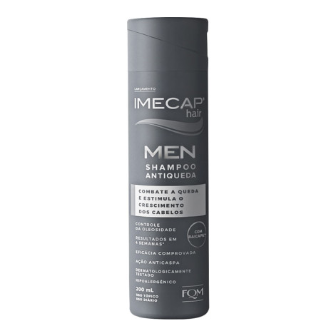 Shampoo Antiqueda Imecap Hair Men Cabelo e Barba FQM 200ml