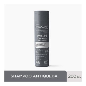 Shampoo Antiqueda Imecap Hair Men Cabelo e Barba FQM 200ml