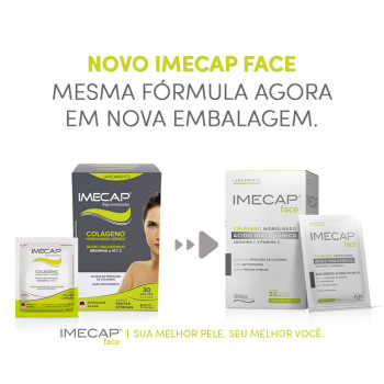 Colágeno Hidrolisado Imecap Rejuvenescedor 30 sachês