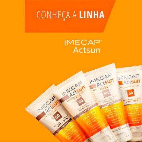 Protetor Solar Facial Imecap Actsun FPS60