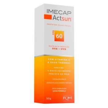 Protetor Solar Facial Imecap Actsun FPS60
