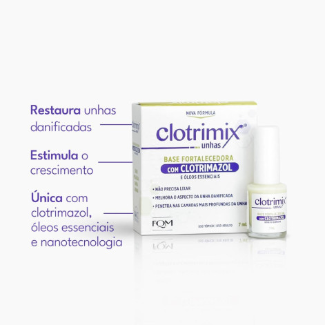 Clotrimix Esmalte P/ Unha 7ML