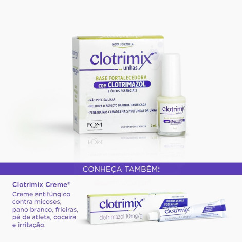 Clotrimix Esmalte P/ Unha 7ML