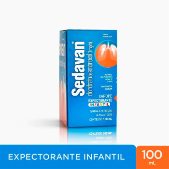 Sedavan 3mg/ml Xarope Infantil Sabor Framboesa 100ml + Copo Dosador