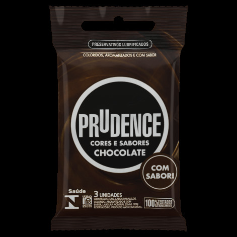 Preservativo Prudence Chocolate 3 Unidades
